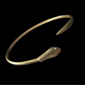 💖 Signed Pierre Cardin Vintage Snake Arm Cuff 💖